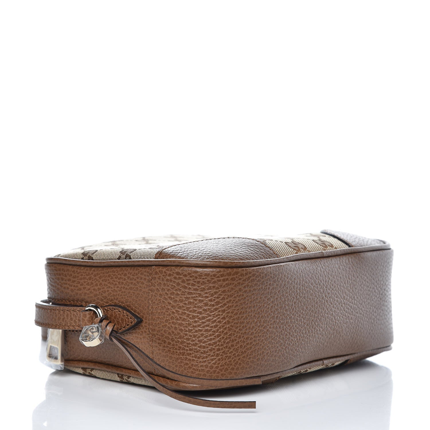 Gucci Monogram Mini Bree Messenger Bag Beige Tabacco 4 of 7