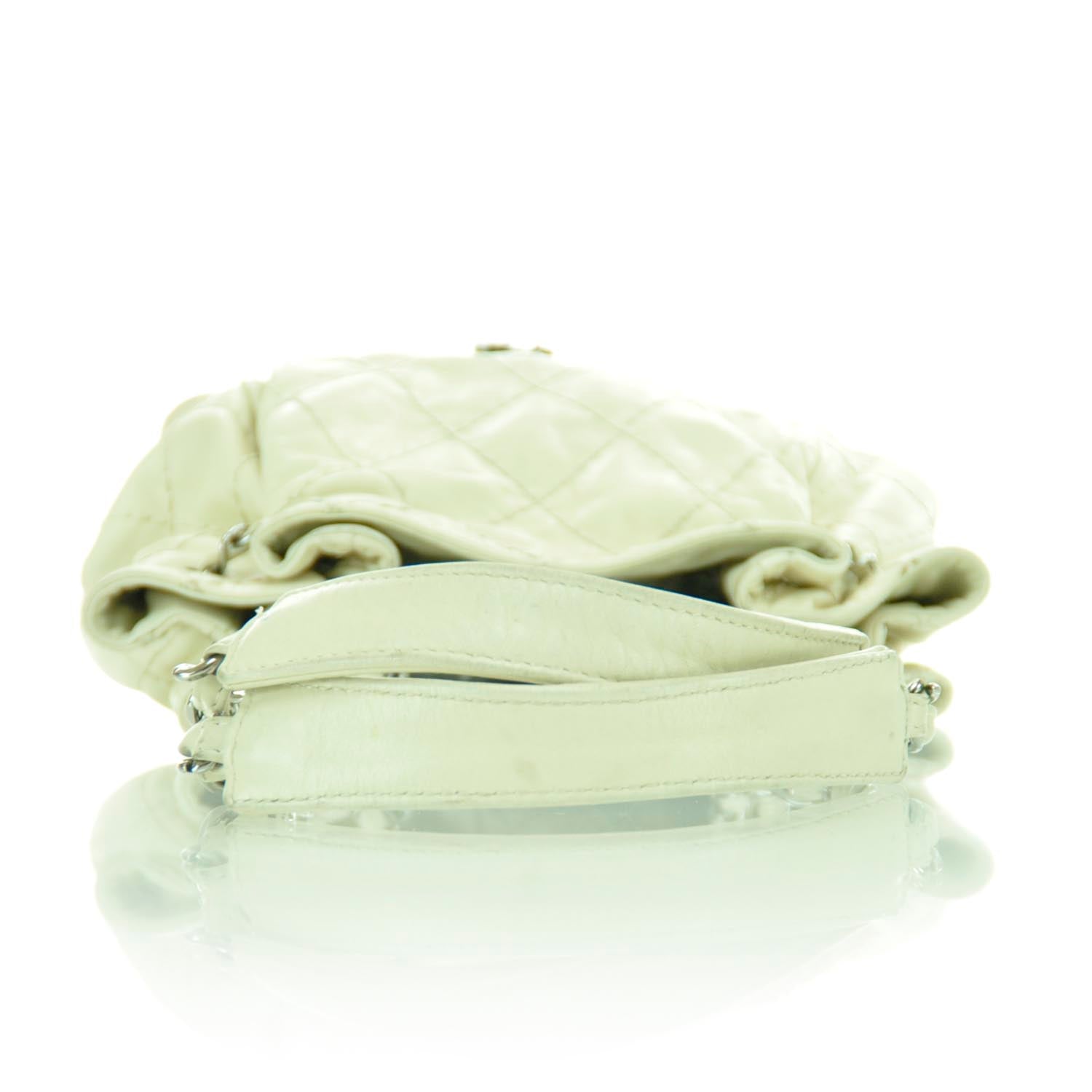Chanel Lambskin Expandable Stitched Tote Beige 4 of 11