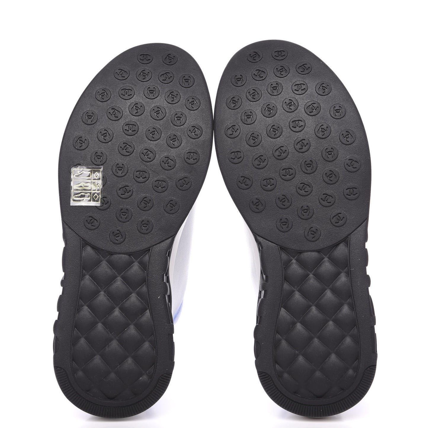 Lycra Fabric Womens CC Sneakers 35 Blue