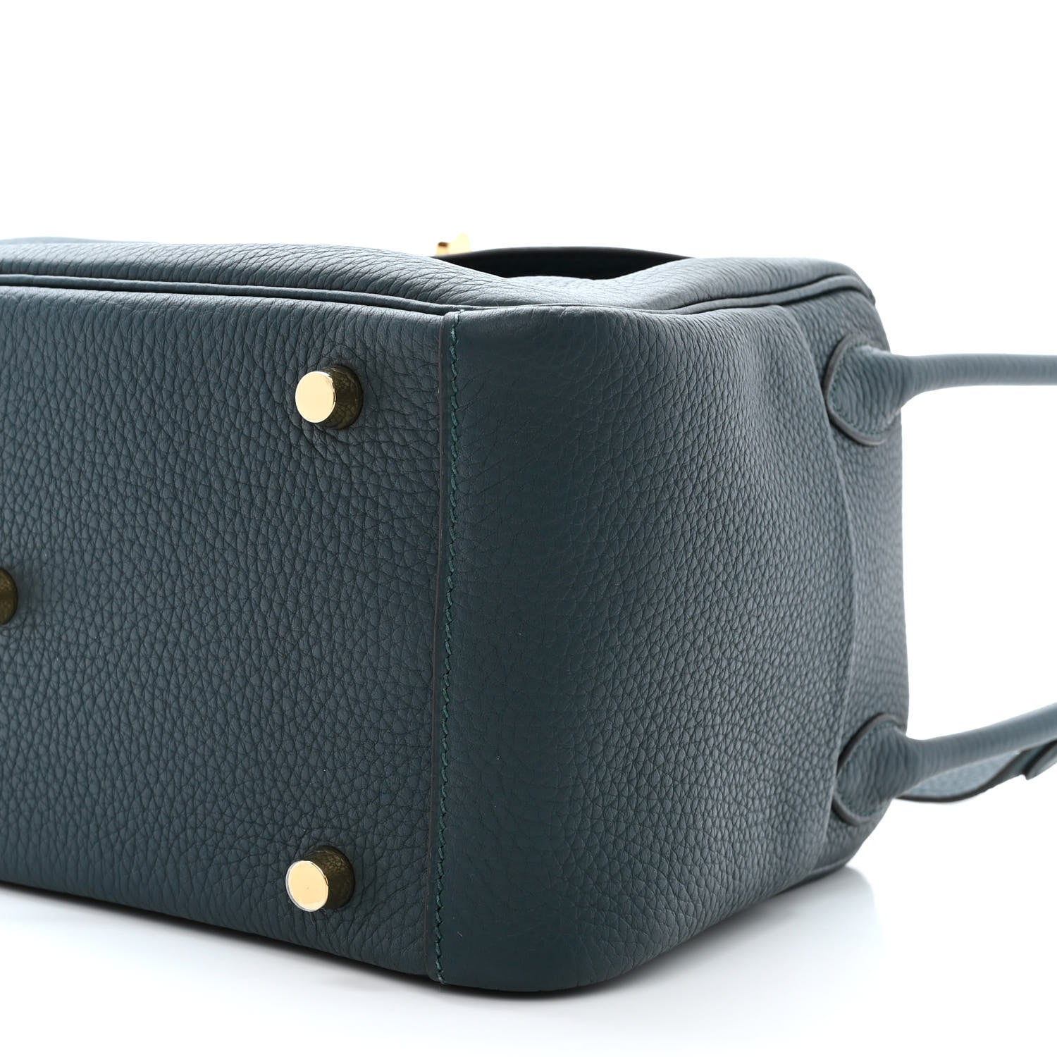 Hermes Taurillon Clemence Lindy 26 Vert Cypress 10 of 11