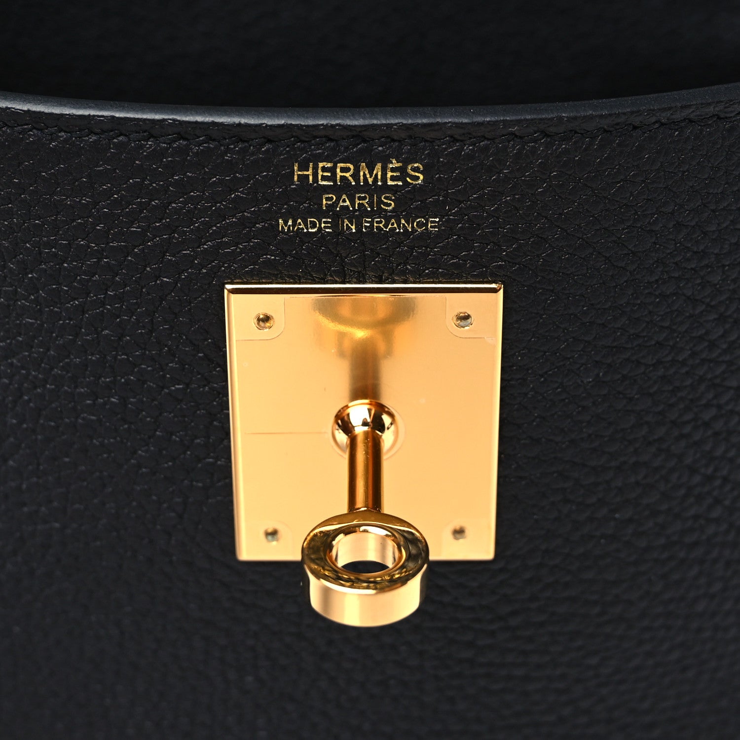 Hermes Togo Kelly Retourne 28 Black 6 of 9