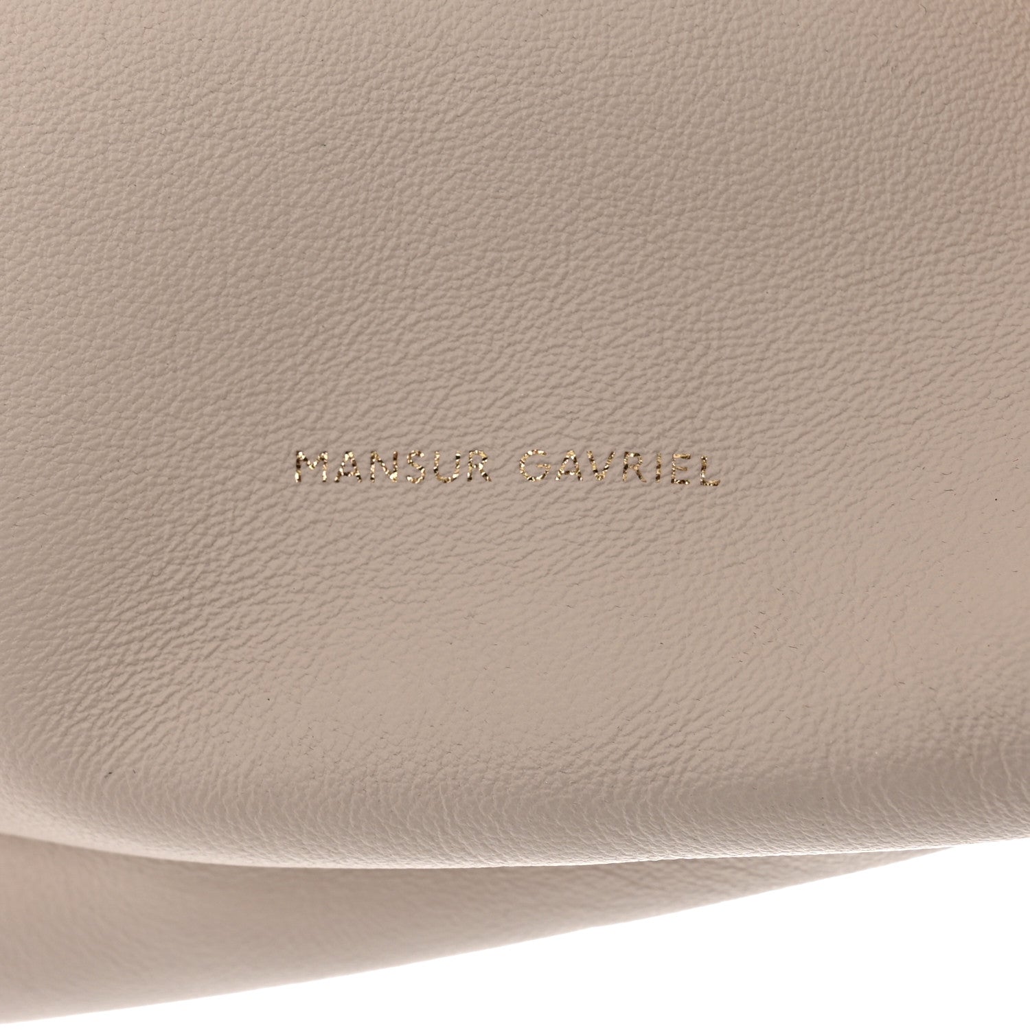Mansur Gavriel Lambskin Cloud Clutch White 7 of 13