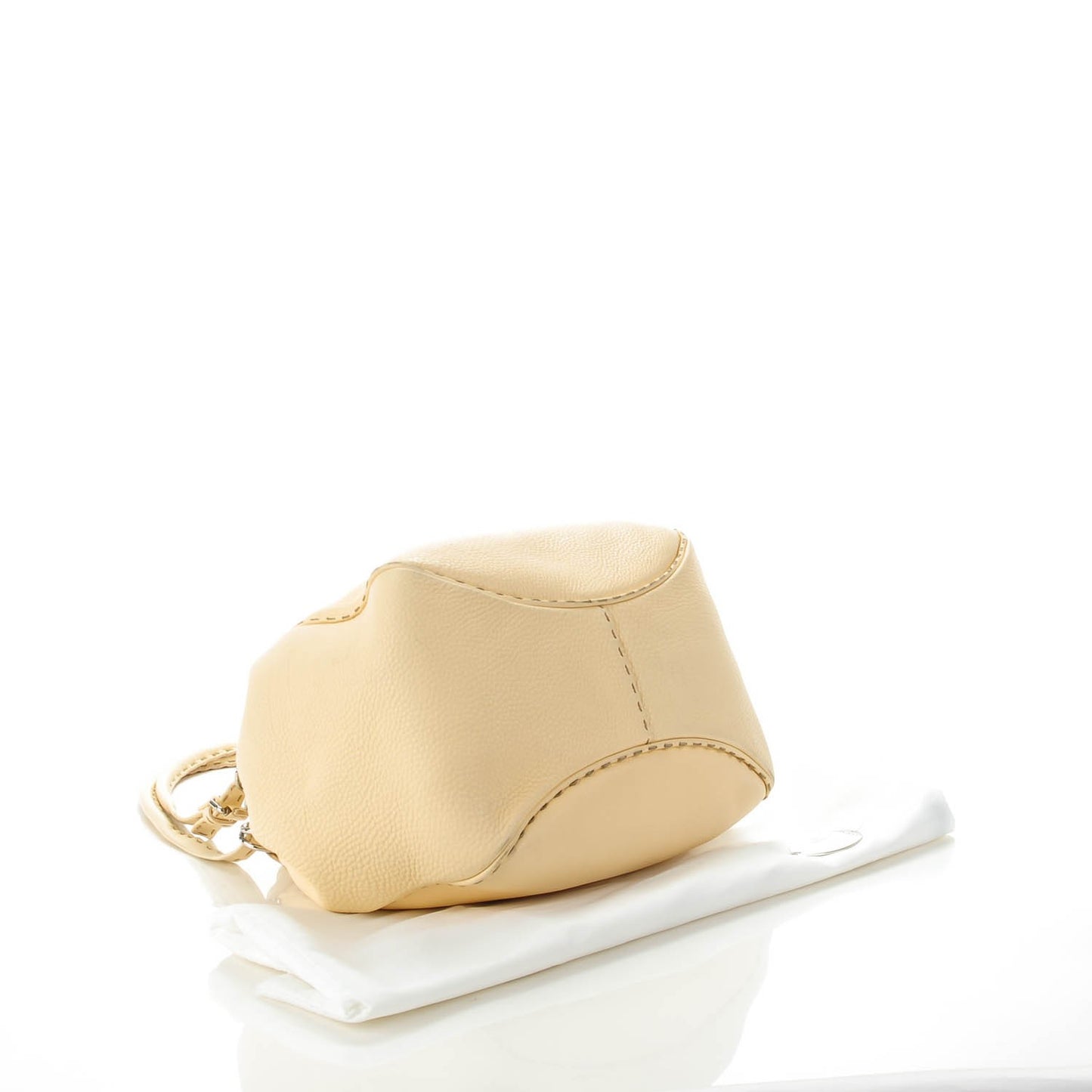 Calfskin Romano Selleria Small Bucket Butter