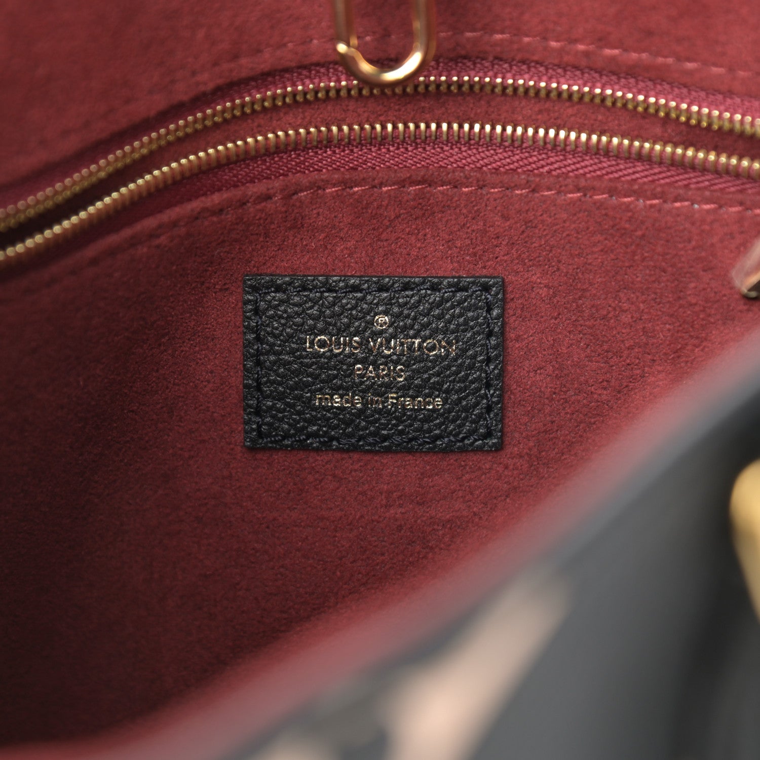 Louis Vuitton Empreinte Monogram Giant Onthego PM Black Beige 6 of 9