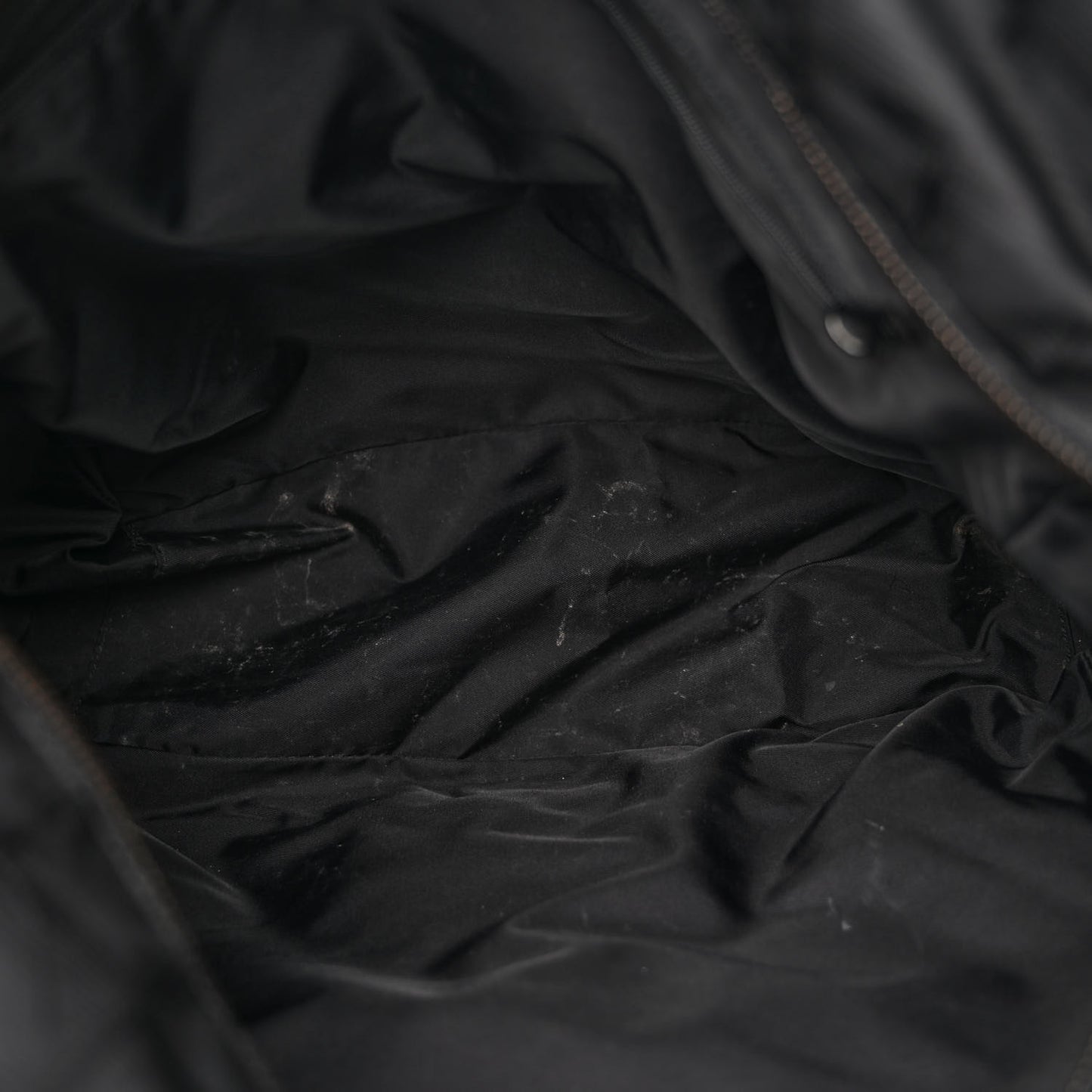 Nylon Medium Travel Tote Black