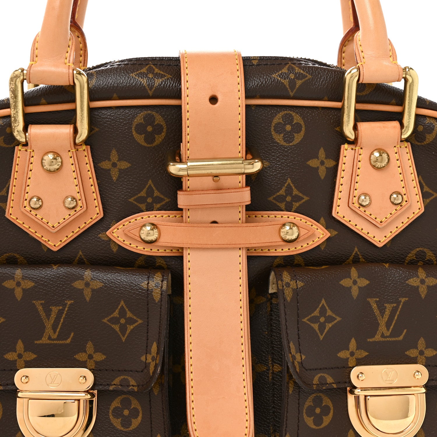 Louis Vuitton Monogram Manhattan GM 6 of 8