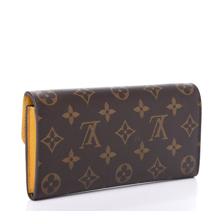Louis Vuitton Monogram Emilie Wallet Mimosa 6 of 14