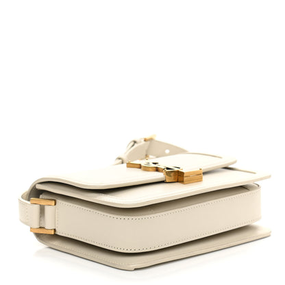 Saint Laurent Smooth Calfskin Small Solferino Satchel Ivory 4 of 10