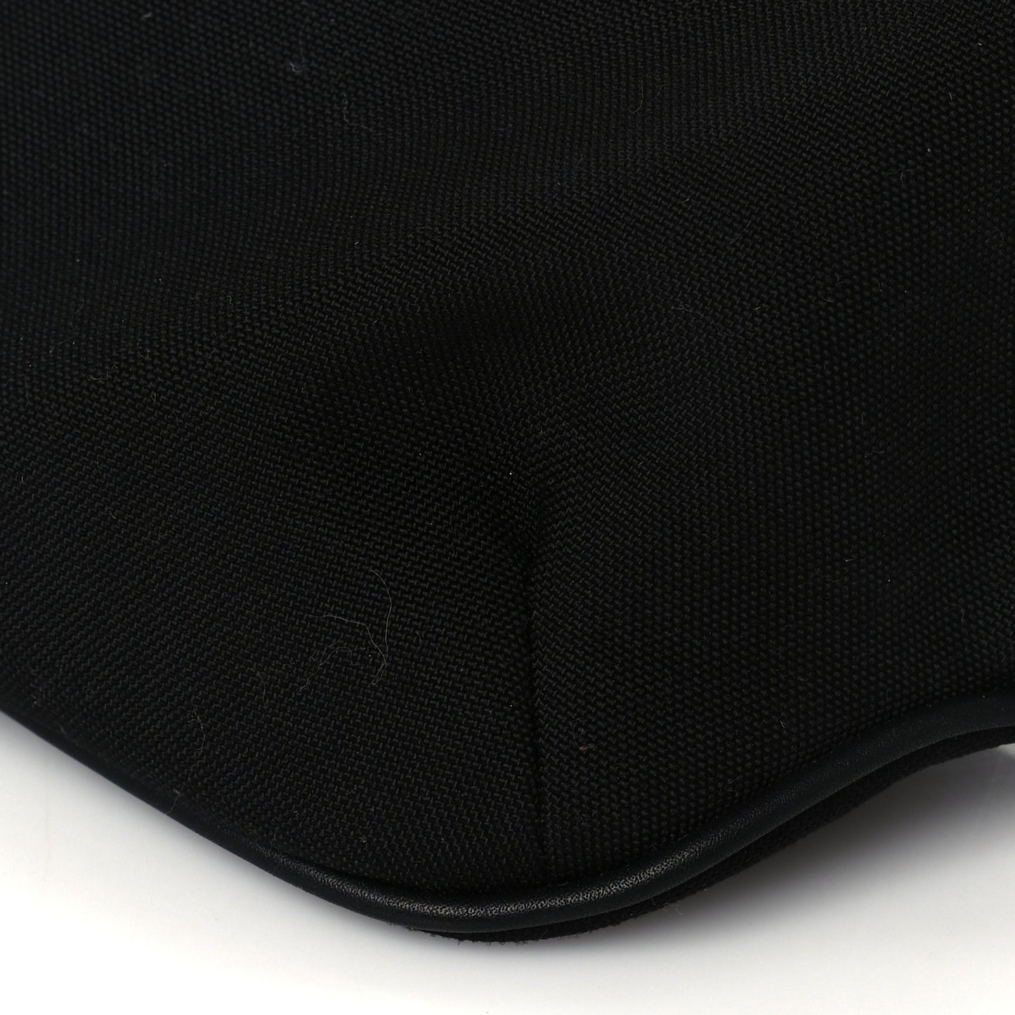 Canvas Monogram Belt Bag Black