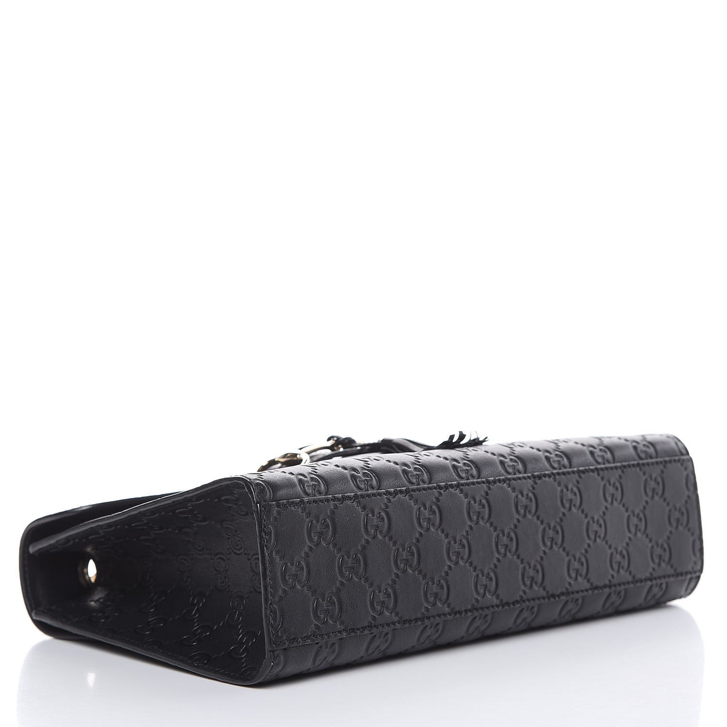 Guccissima Medium Emily Chain Shoulder Bag Black
