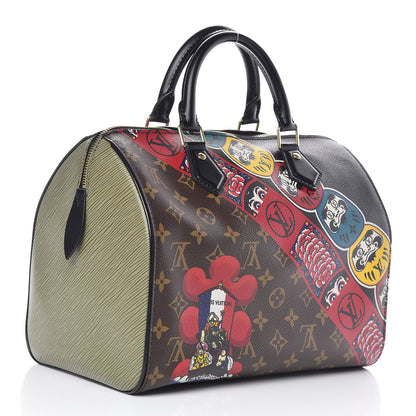 Louis Vuitton Monogram Kabuki Speedy 30 3 of 9