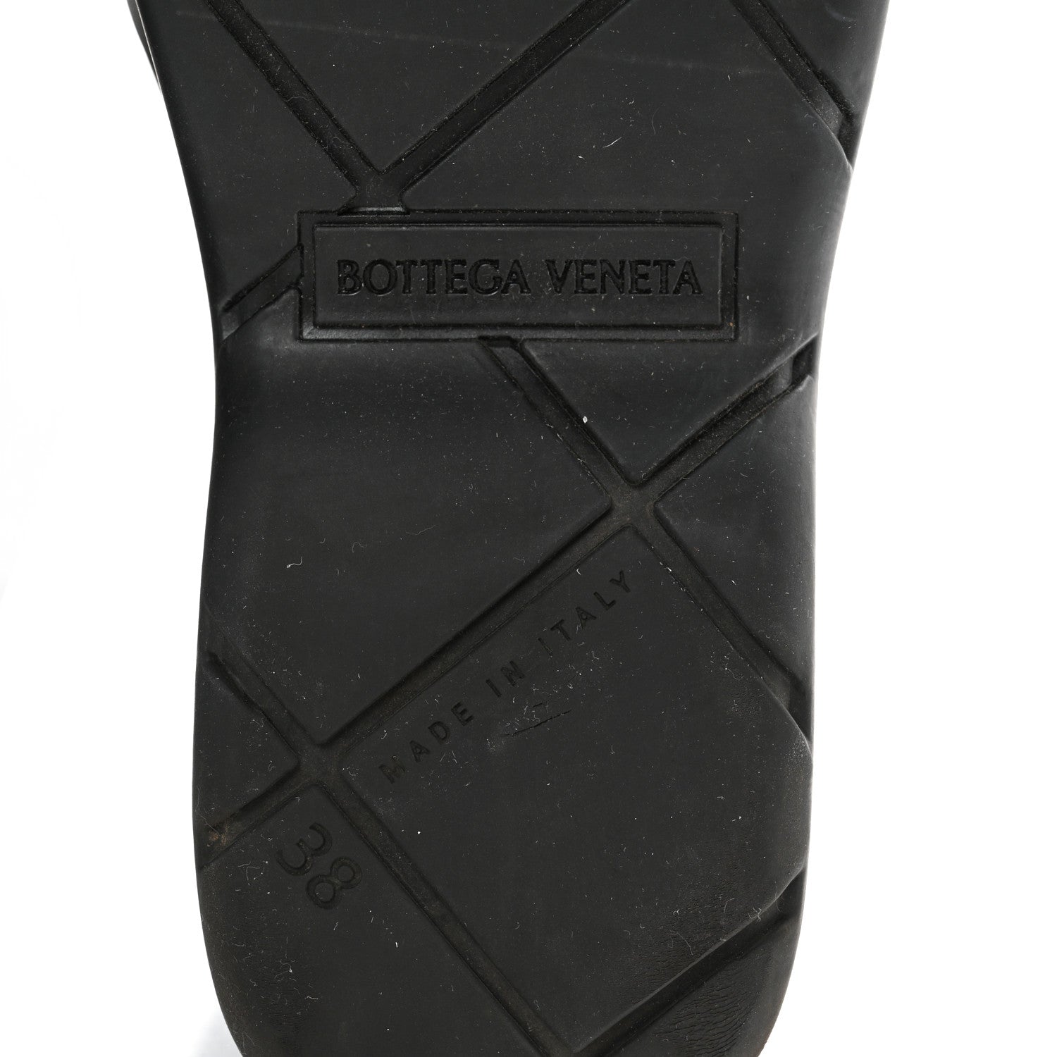 Bottega Veneta Rubber Puddle Ankle Boots 38 Black 6 of 8