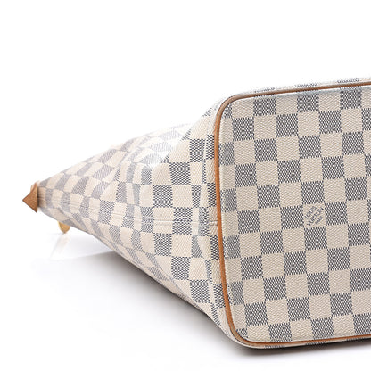 Louis Vuitton Damier Azur Saleya MM 7 of 10