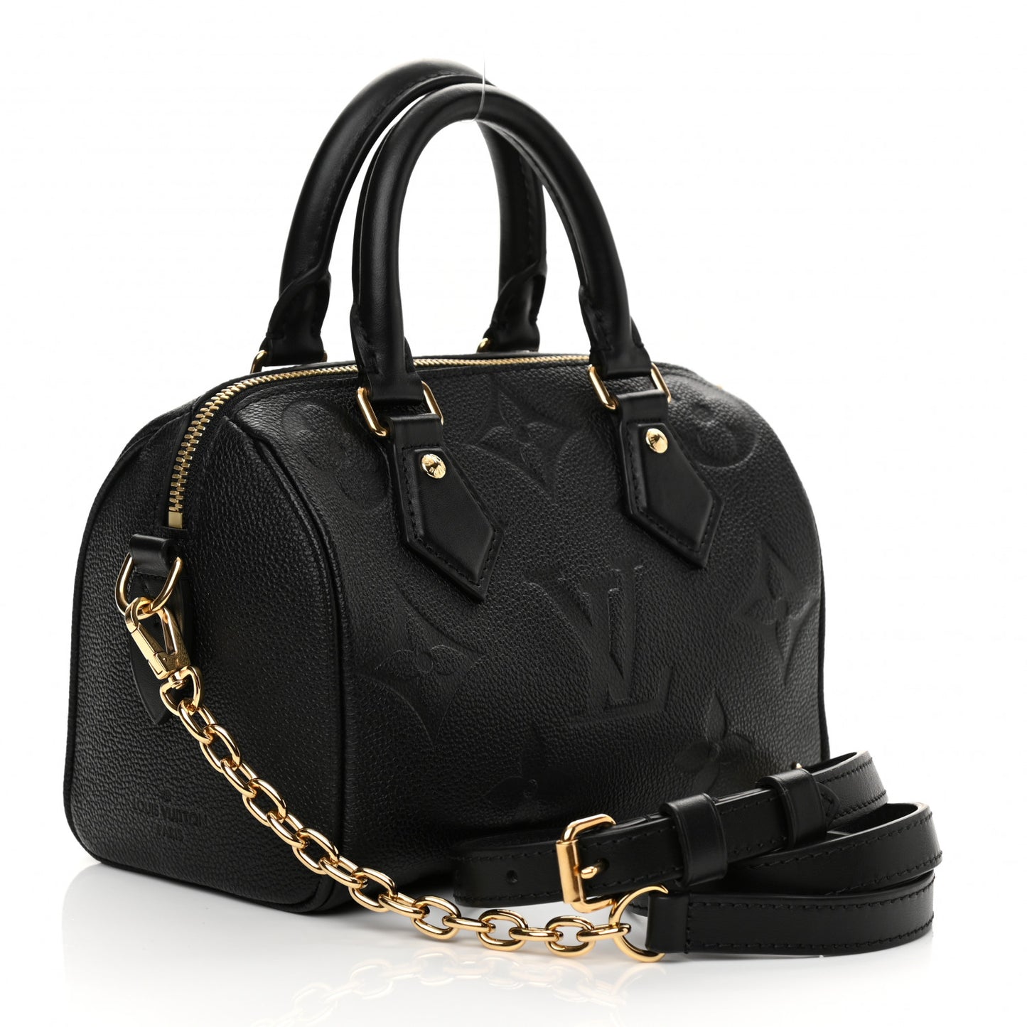 Empreinte Monogram Giant Speedy Bandouliere 20 Black