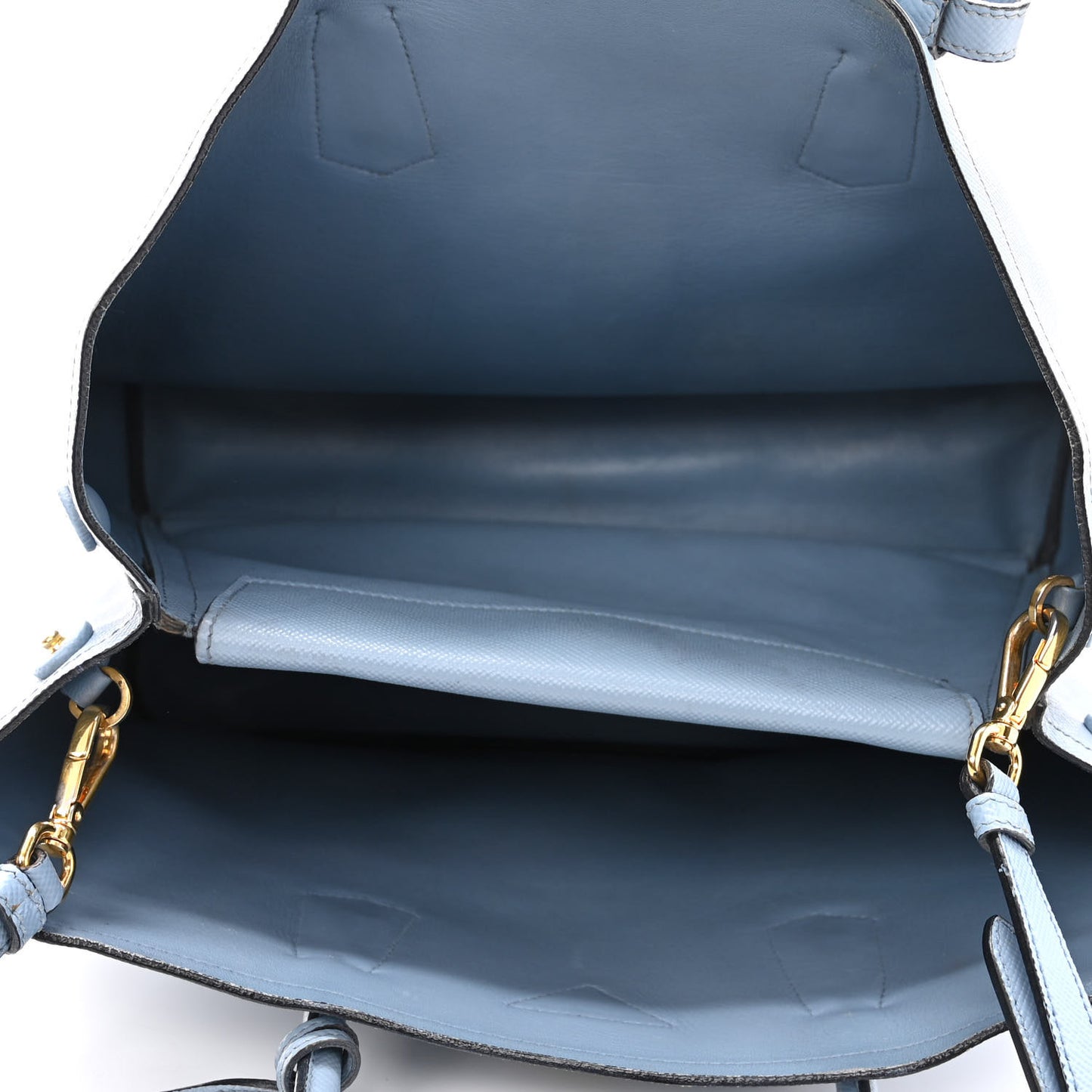 Saffiano Cuir Medium Double Bag Aviazione