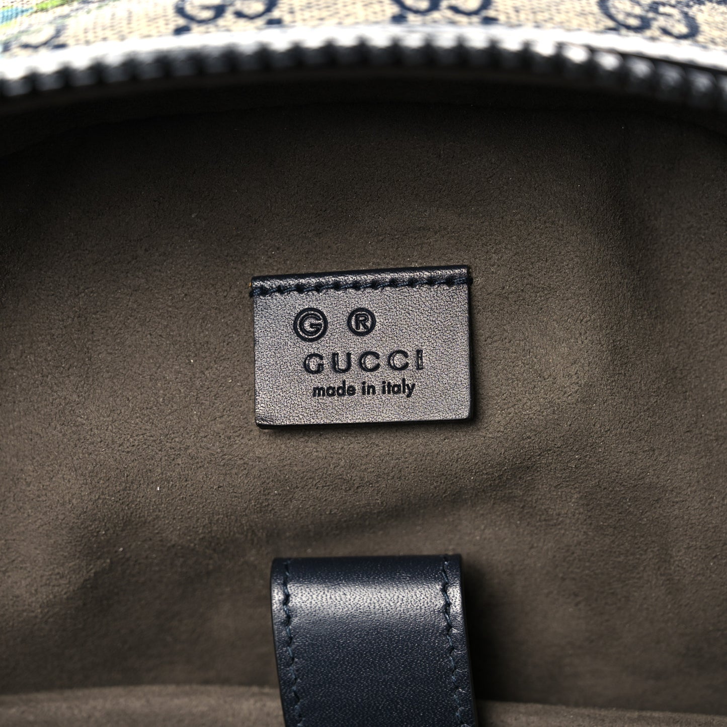 GG Supreme Blooms Monogram Medium Day Backpack Blue