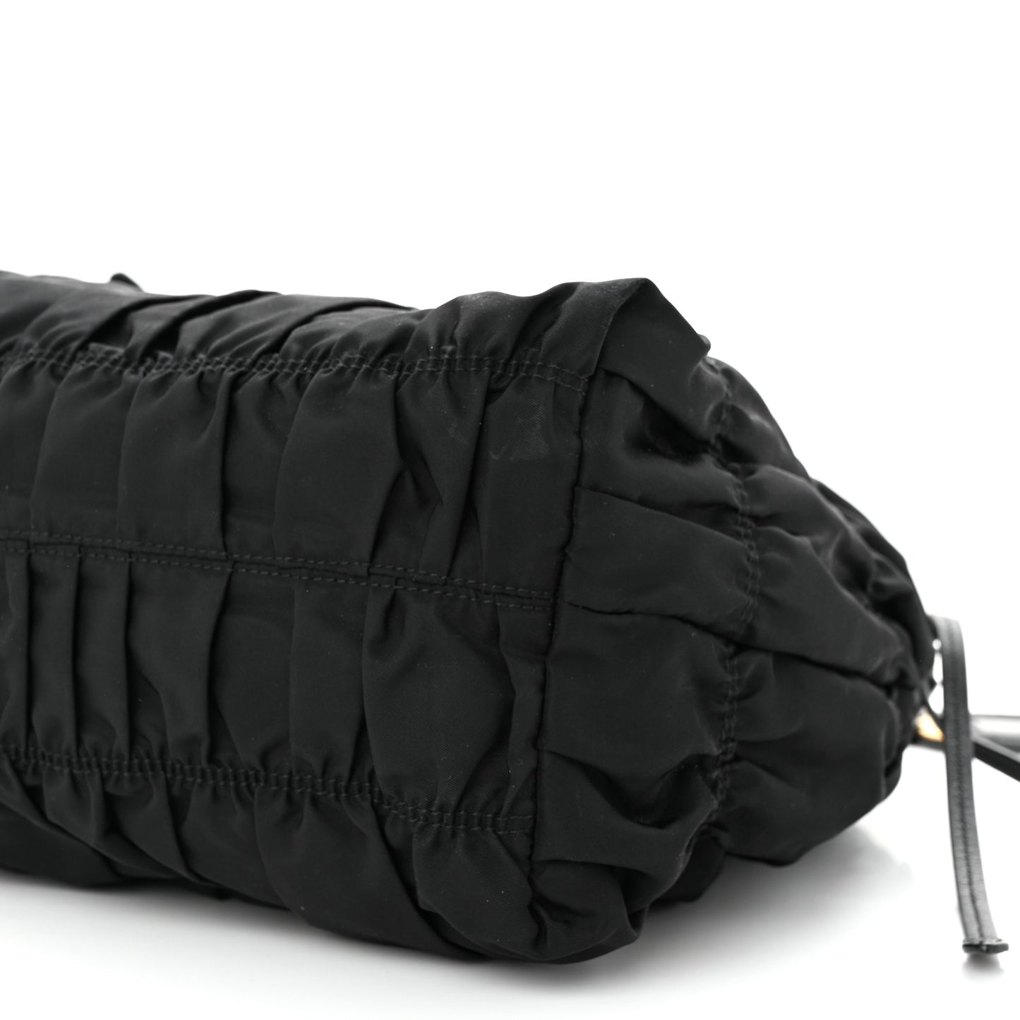 Tessuto Nylon Gaufre Tote Black
