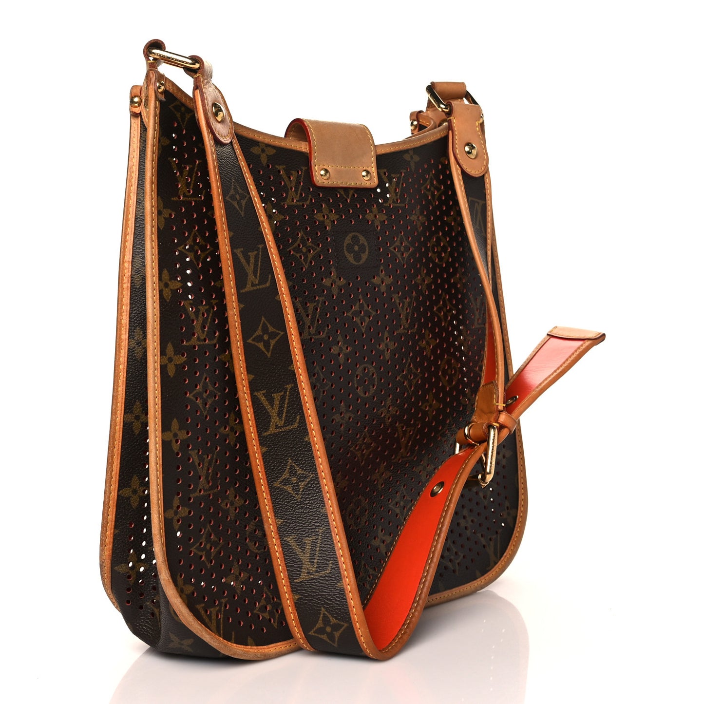 Monogram Perforated Musette Orange