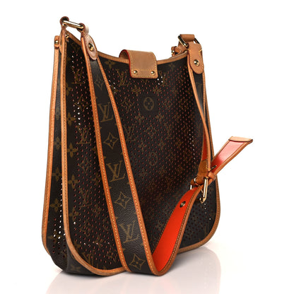 Louis Vuitton Monogram Perforated Musette Orange 3 of 12