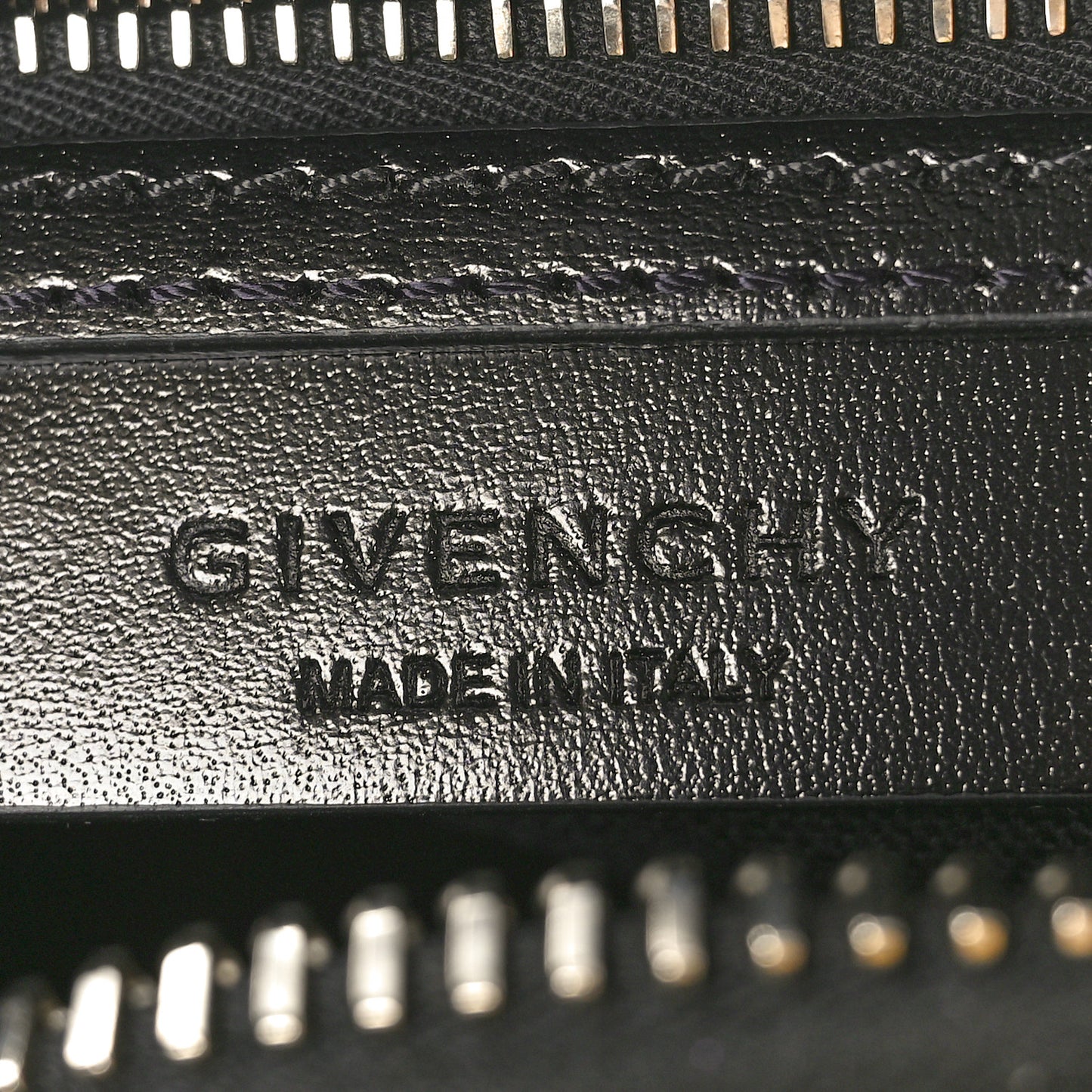 Shiny Lord Calfskin Mini Antigona Black