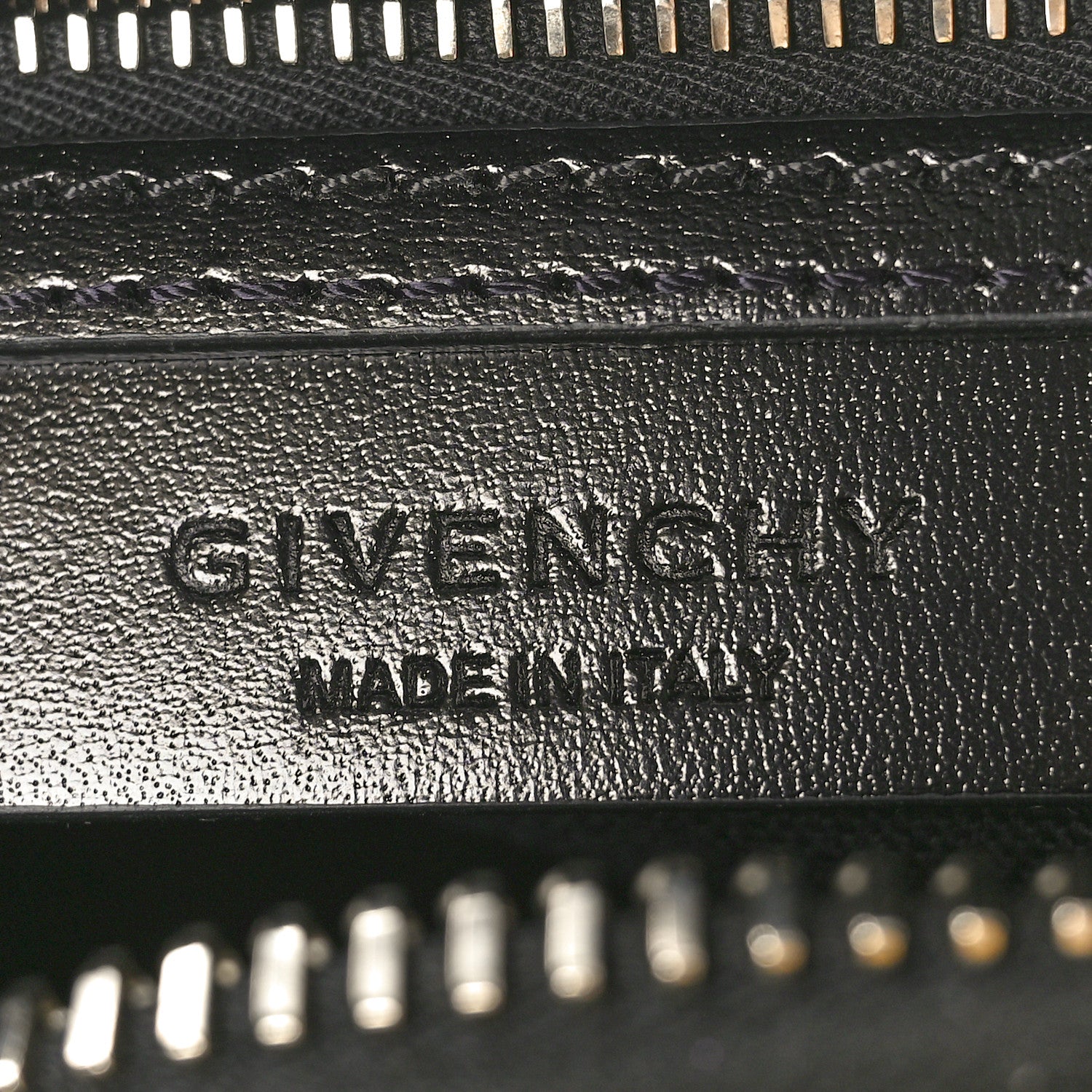 Givenchy Shiny Lord Calfskin Mini Antigona Black 6 of 10