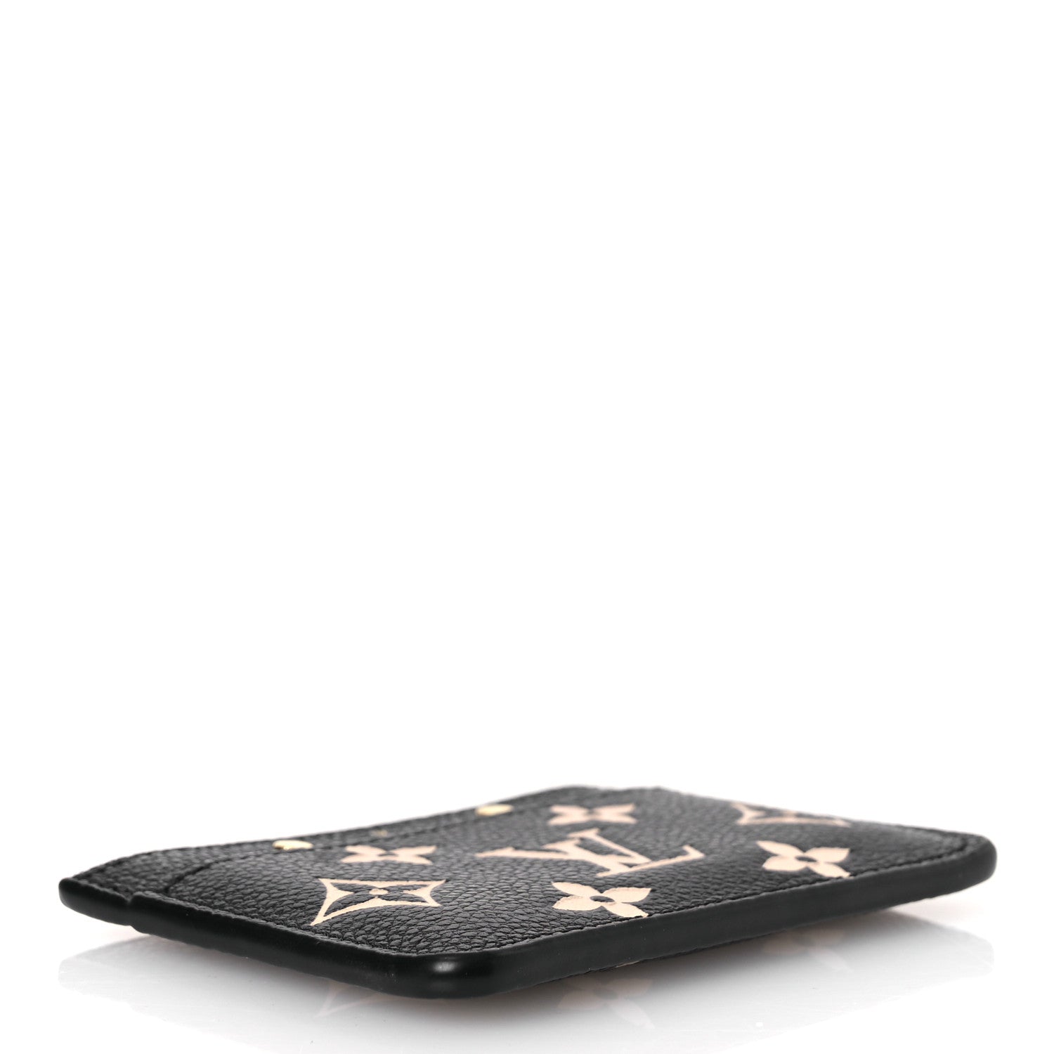 Louis Vuitton Empreinte Card Holder Black Beige 4 of 6