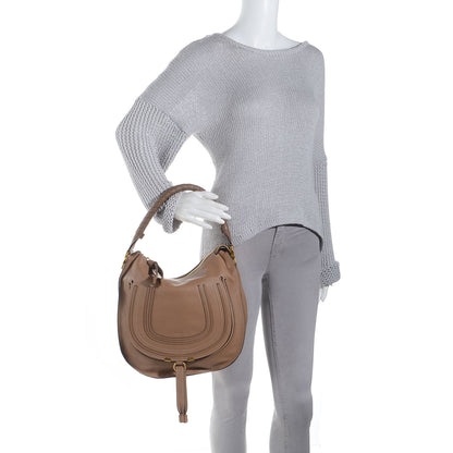 Chloe Calfskin Medium Marcie Hobo Nut 2 of 11