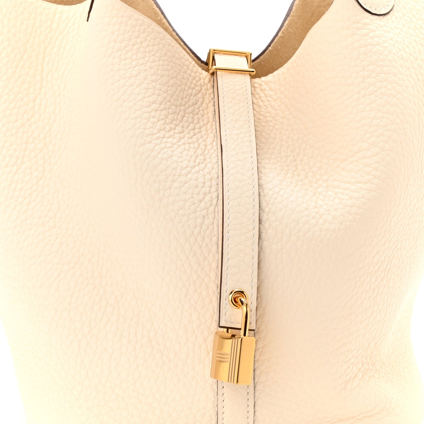 Taurillon Clemence Picotin Lock 22 MM Nata