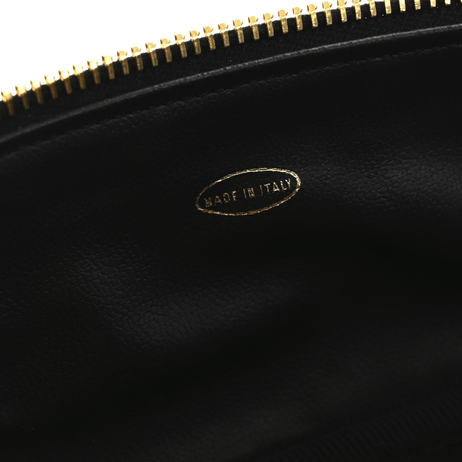 Chanel Lambskin Vanity Cosmetic Case Black 7 of 12