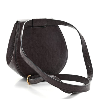 Bottega Veneta Palmellato Calfskin Rounded Belt Bag Oxblood 3 of 8