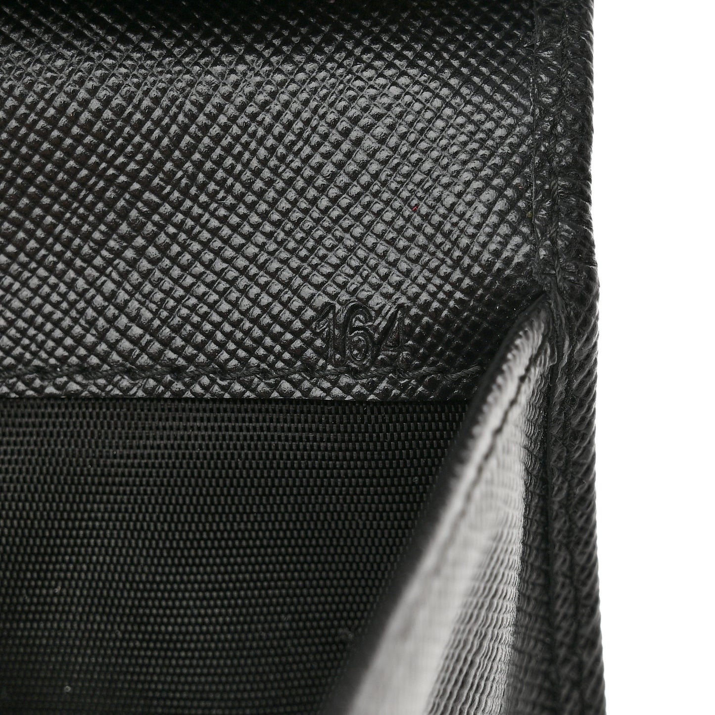 Saffiano Metal Large Flap Wallet Black
