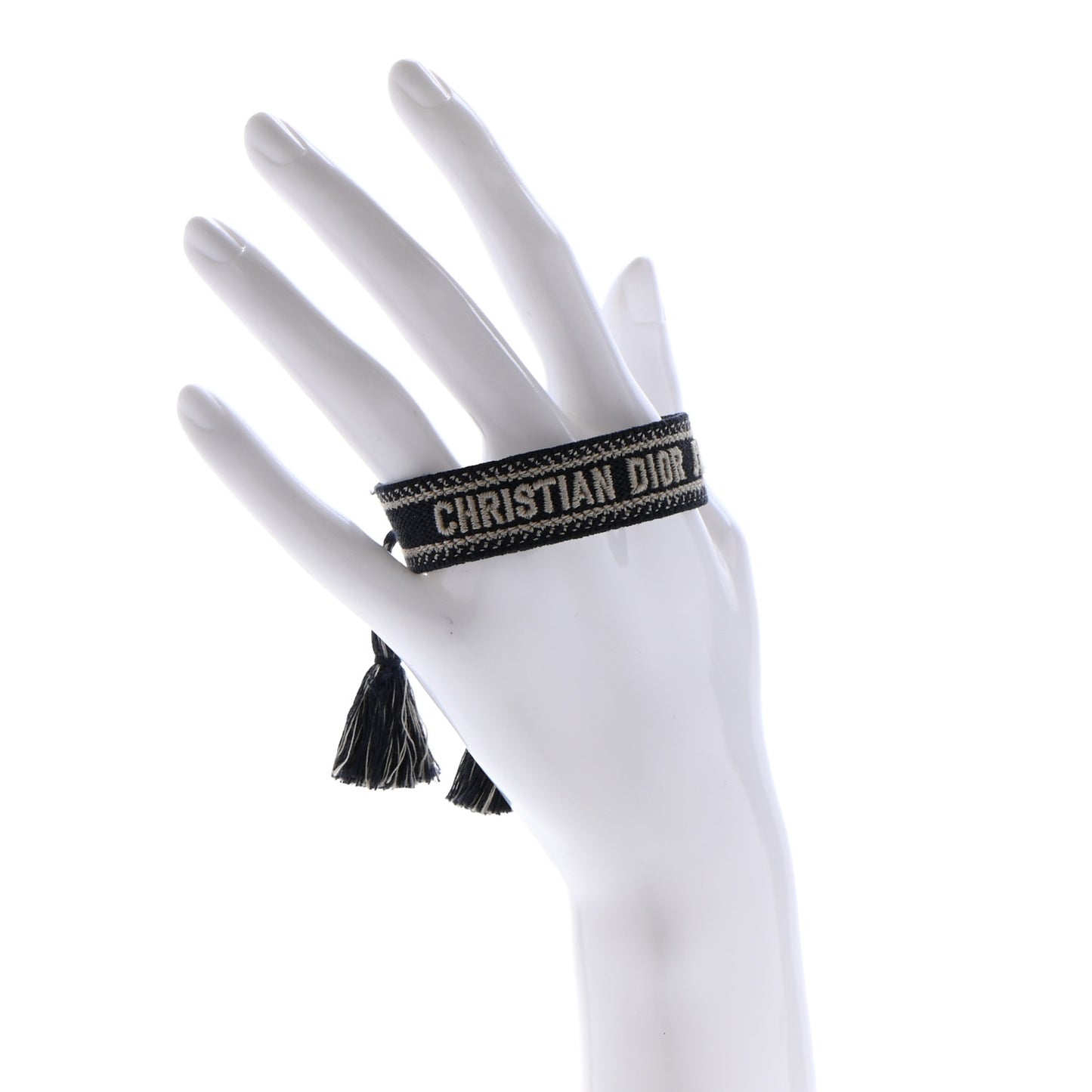 Woven Cotton J'Adior Friendship Bracelet Navy