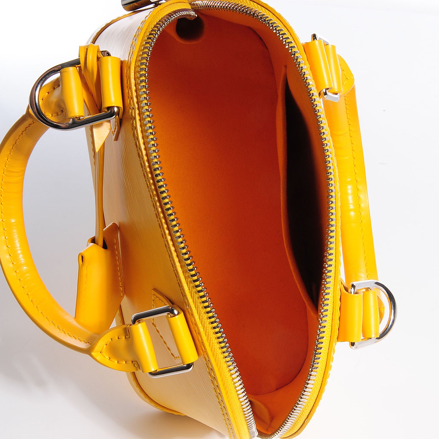 Louis Vuitton Epi Alma BB Citron 4 of 6