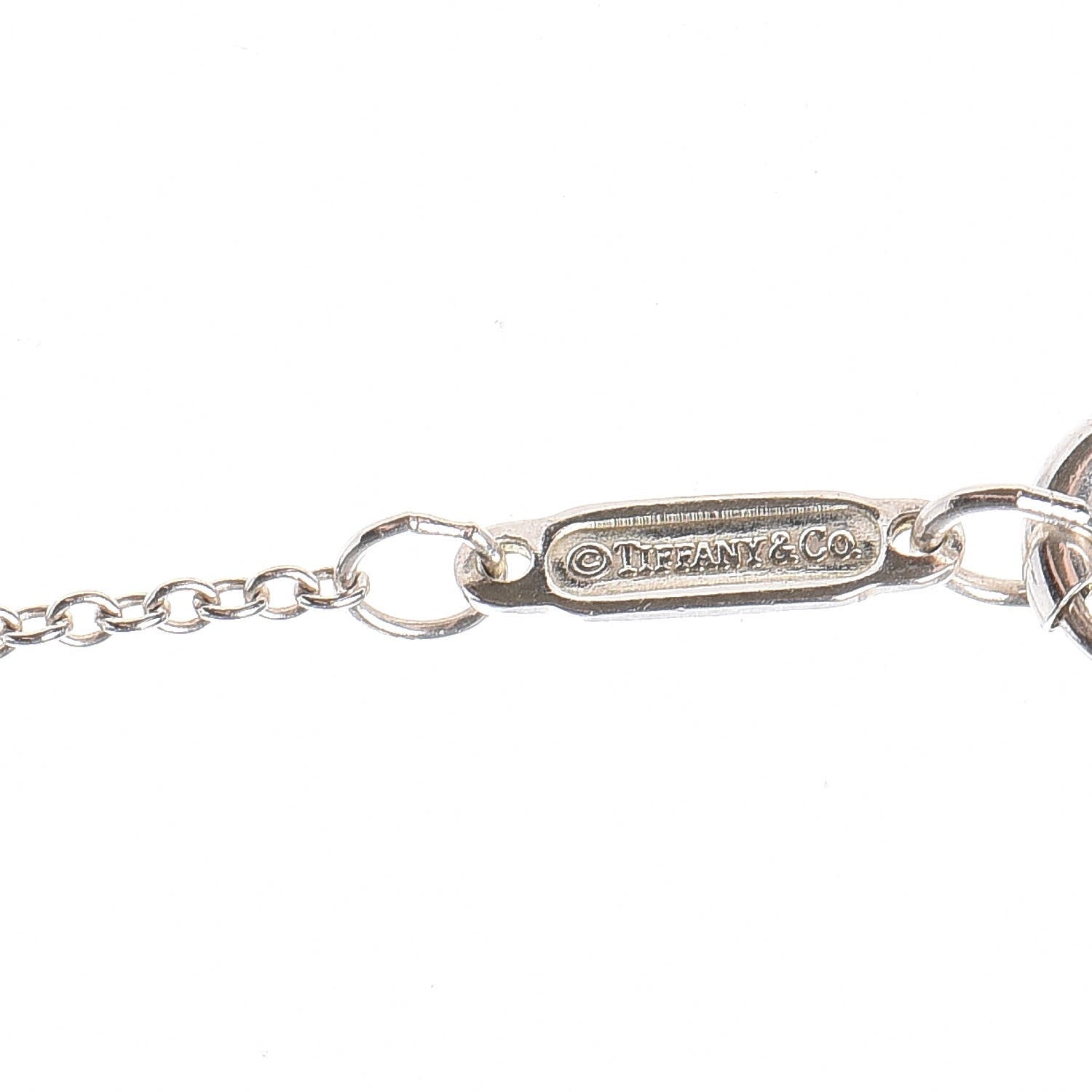 Tiffany Sterling Silver Citrine Sparklers Pendant Necklace 5 of 6