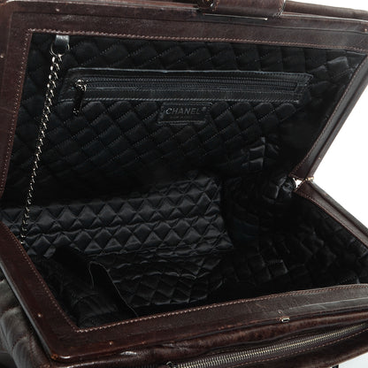 Chanel Calfskin Medium Perfect Day Tote Dark Brown 5 of 10