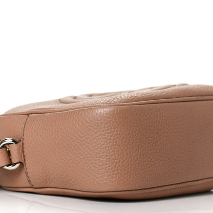 Gucci Pebbled Calfskin Small Soho Disco Bag Camelia 9 of 12
