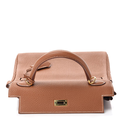 Hermes Togo Kelly Retourne 25 Gold 16 of 37