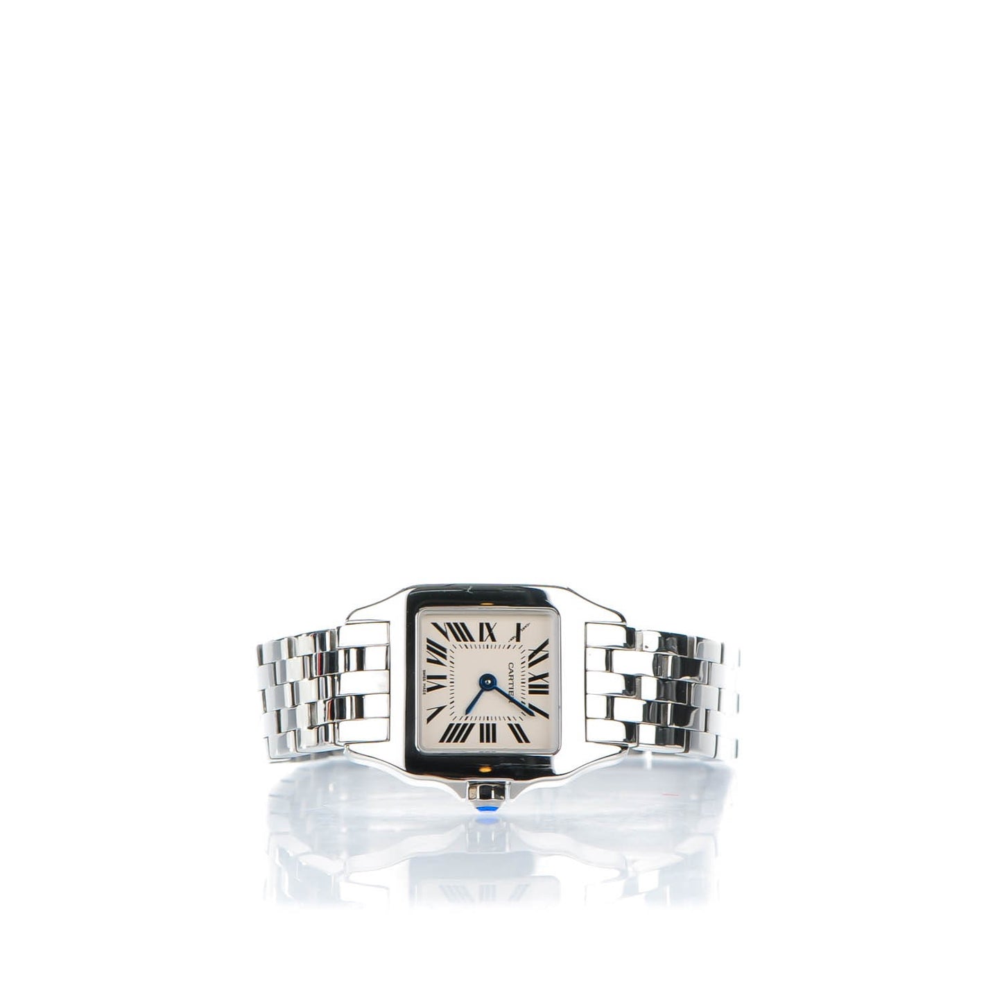 Stainless Steel 20mm Santos Demoiselle Quartz Watch