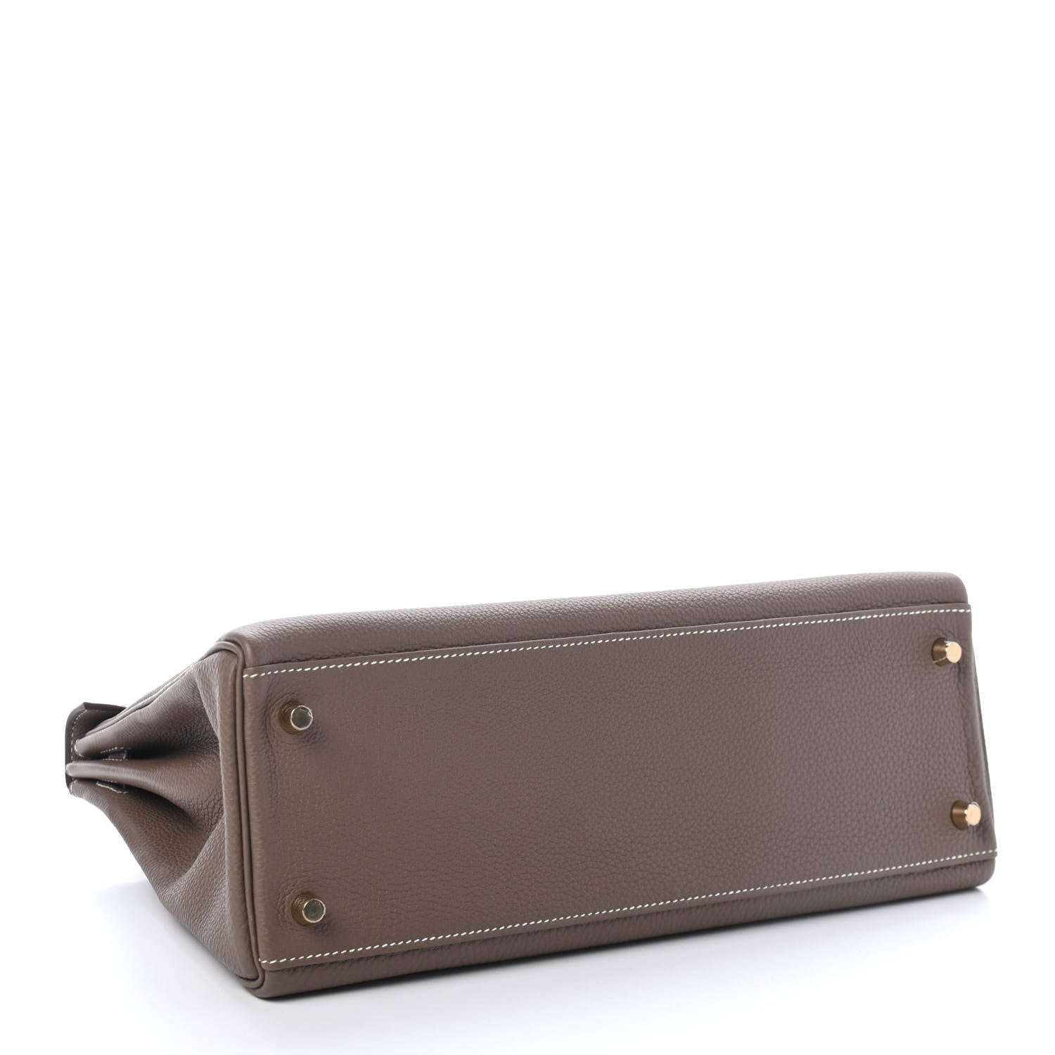 Hermes Togo Kelly Retourne 32 Etoupe 4 of 11