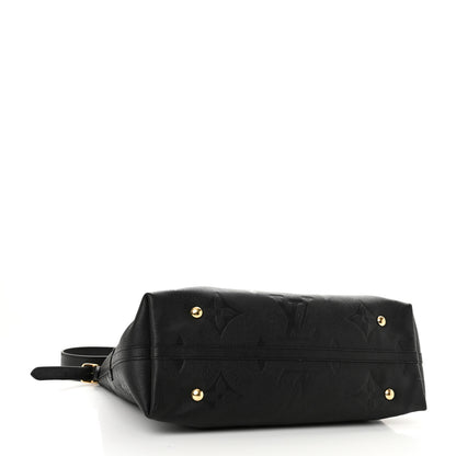 Louis Vuitton Empreinte Monogram Giant CarryAll MM Black 4 of 9