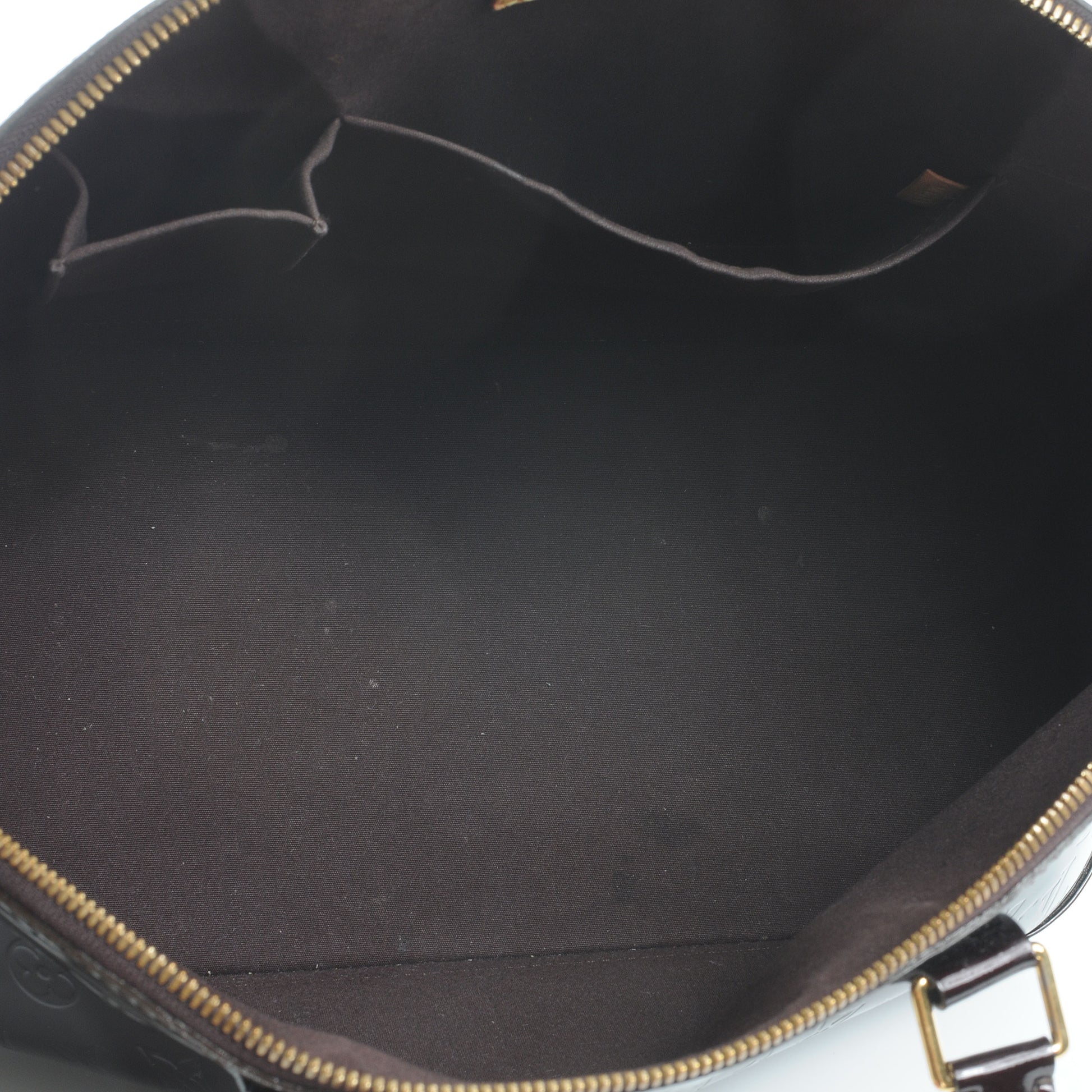 Louis Vuitton Vernis Alma GM Amarante 9 of 9