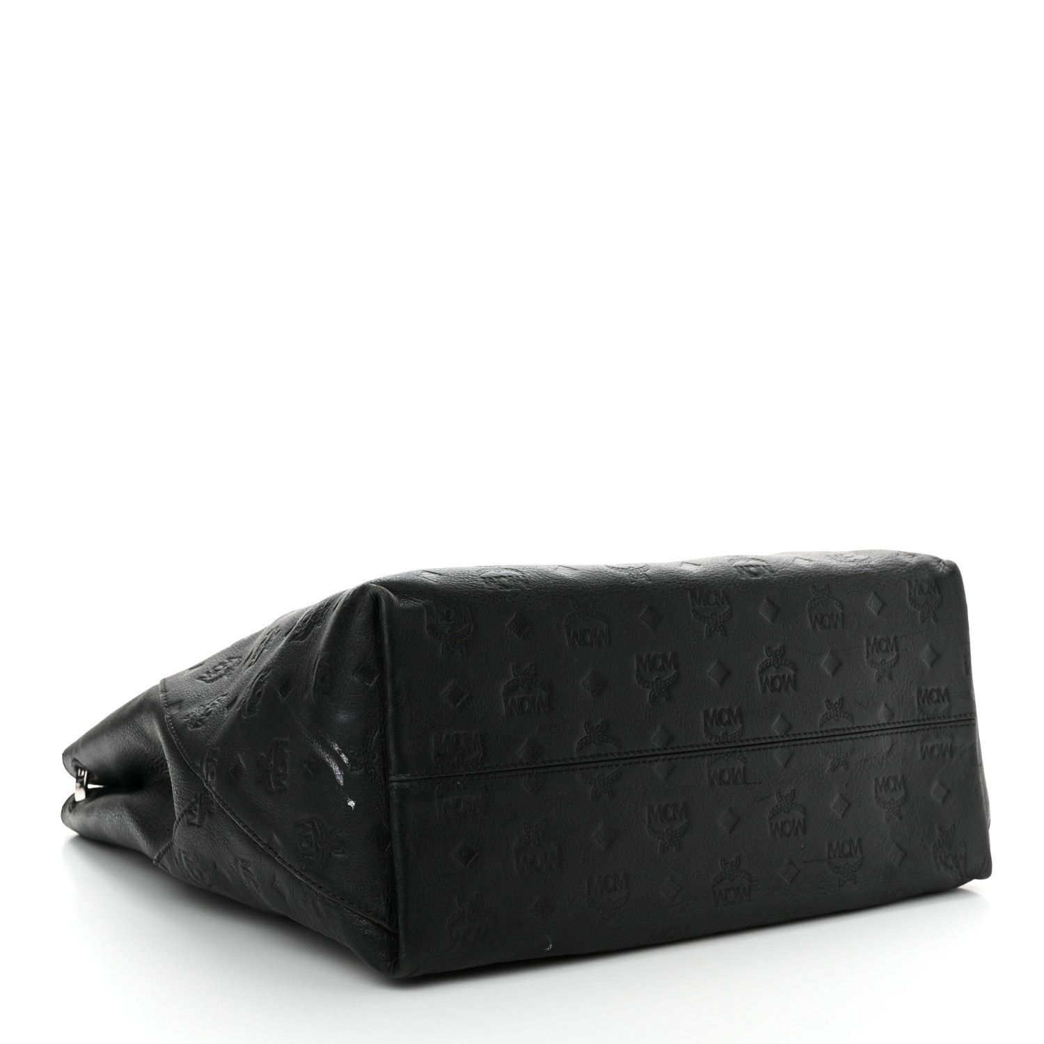 MCM Calfskin Ottomar Large Klara Hobo Black 4 of 12