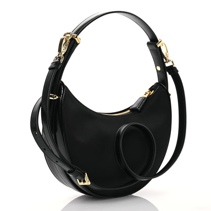 Prada Re-Nylon Spazzolato Small Arque Shoulder Bag Black 3 of 13