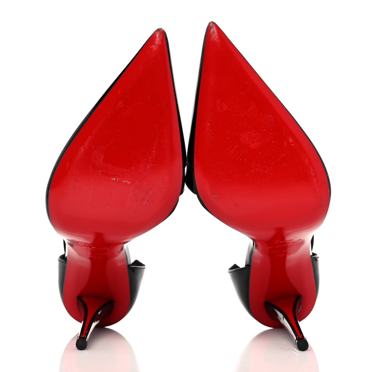 Christian Louboutin Patent Astrid 100 Pumps 39.5 Black 5 of 7