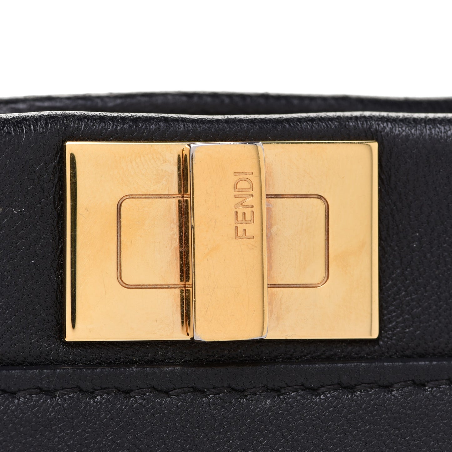 Nappa Micro Peekaboo Iconic Satchel Black