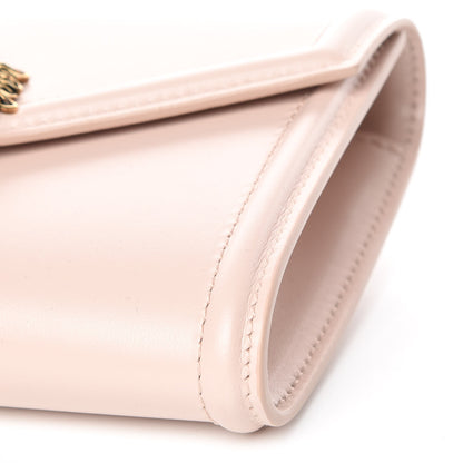 Dolce & Gabbana Agnello Vitello Devotion Belt Bag 85 34 Rosa Laminato 6 of 9