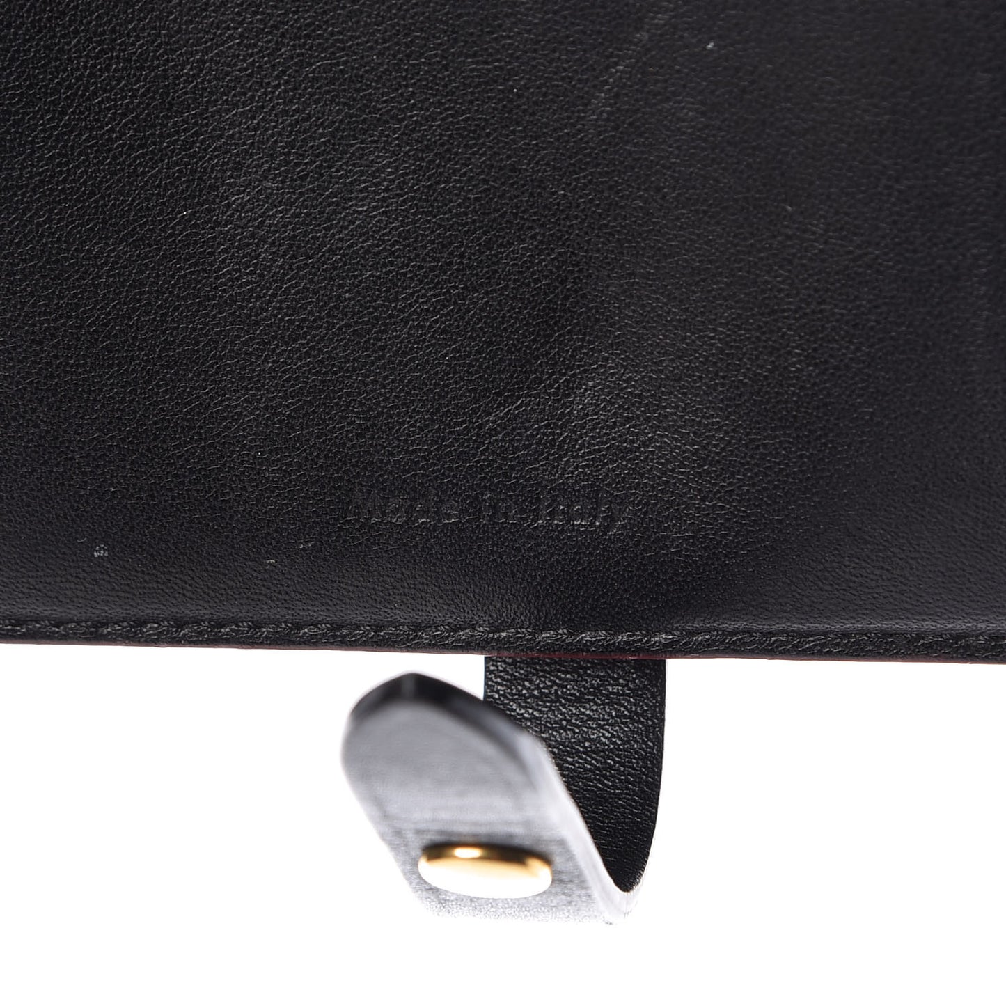 Smooth Calfskin Medium Multifunction Strap Wallet Coquelicot