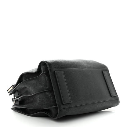 Saint Laurent Grained Calfskin Medium Souple Sac De Jour Black 5 of 10