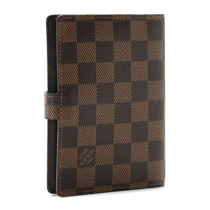 Louis Vuitton Damier Ebene Small Ring Agenda Cover 3 of 8