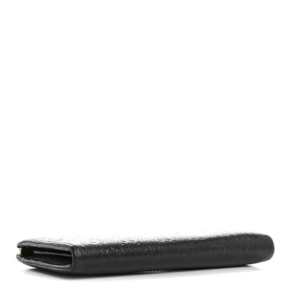 Gucci Guccissima Donna Long Wallet Black 4 of 9